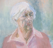 PORTRET RIE 2, acryl op paneel 60x60 cm