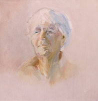 PORTRET RIE, acryl op paneel 60x60 cm